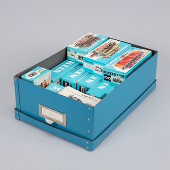 Märklin, a large collection of locomotives, wagons and accessories.