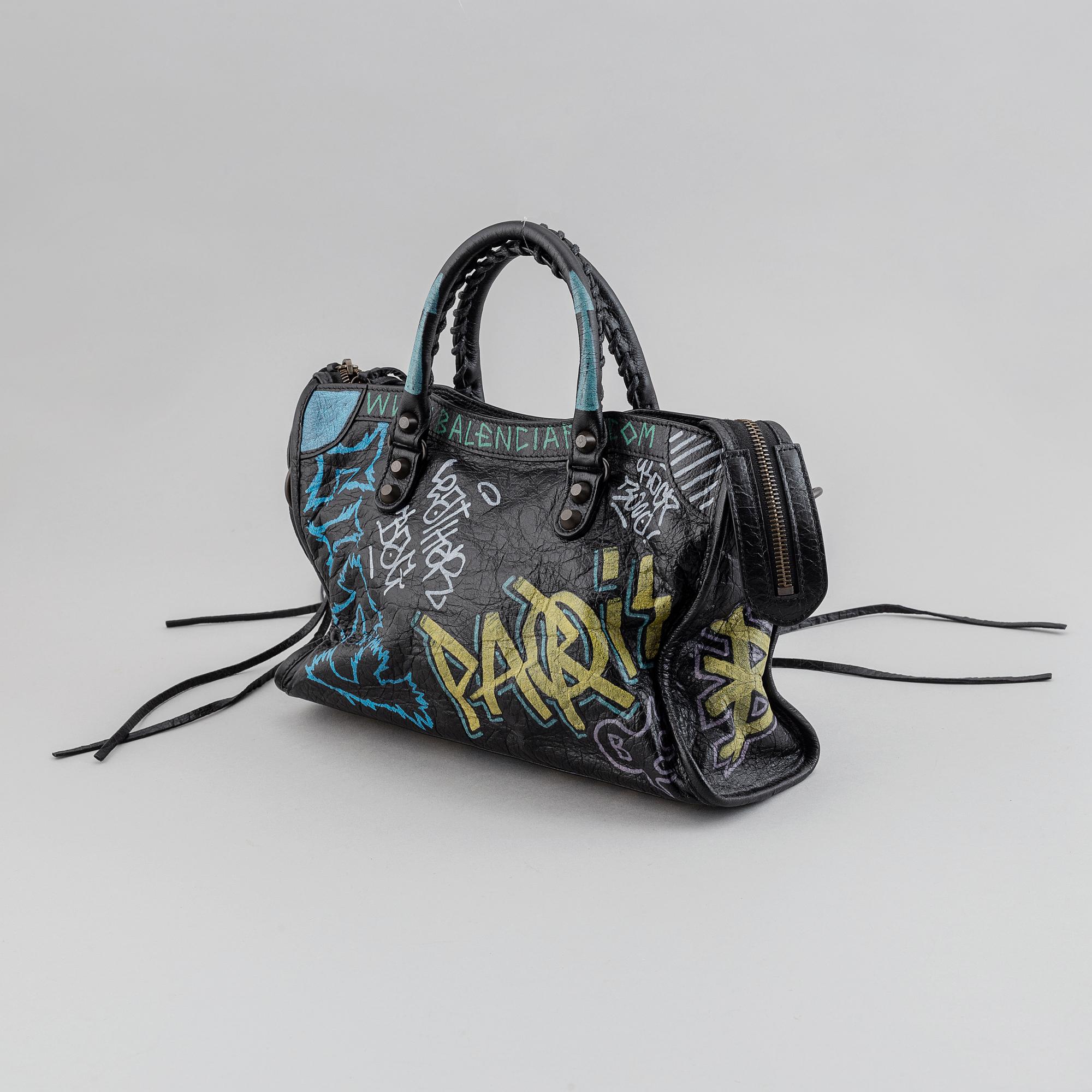 BALENCIAGA, "Grafitti City Bag", väska.