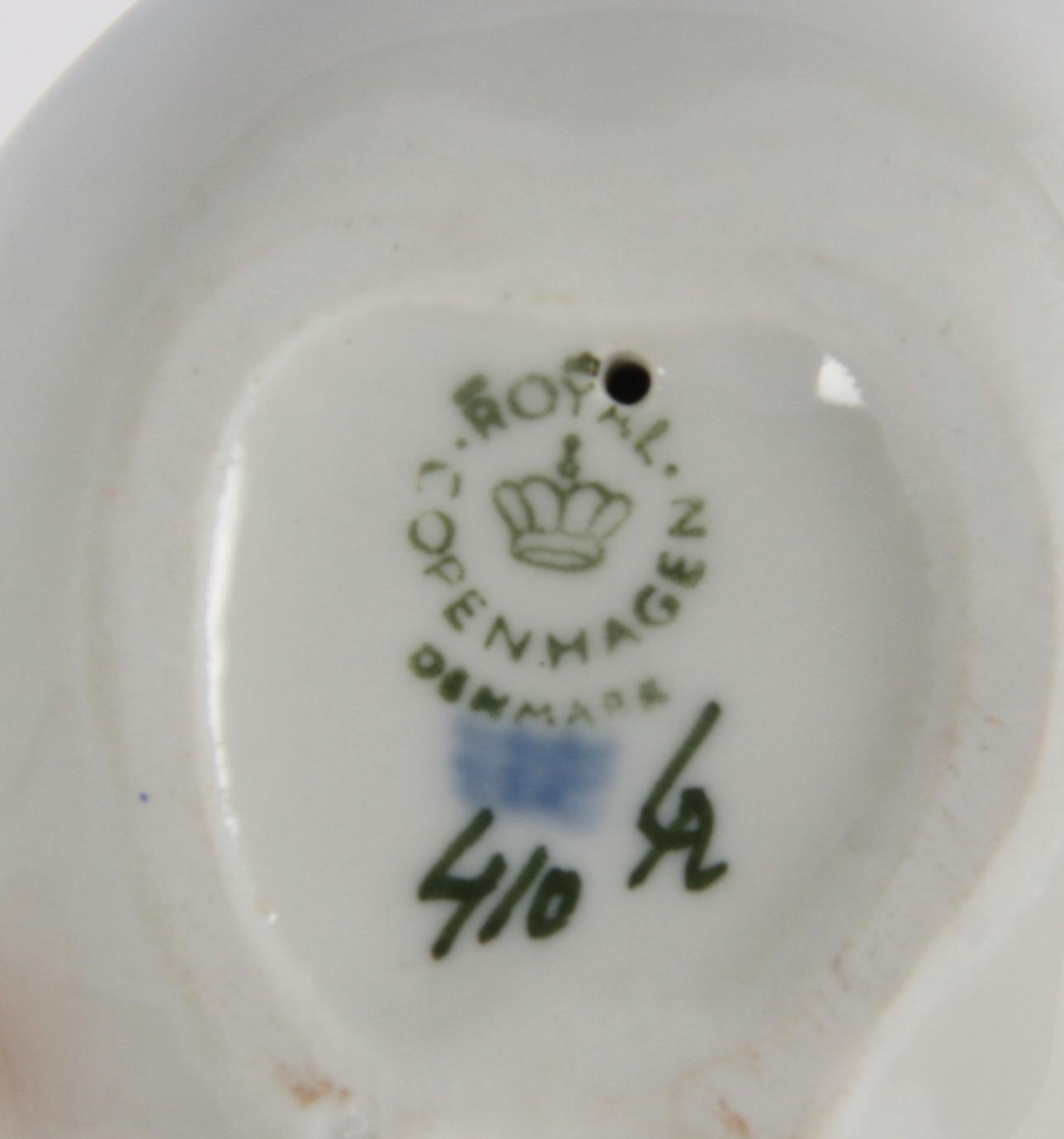 FIGURINER, 4 st, porslin, Bing & Gröndahl.