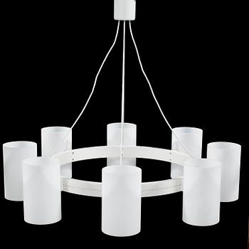 TAKLAMPA, "Taklampa 587/Cylinder Ringkrona", Luxus, 1900-talets andra hälft. Höjd 24 cm.
