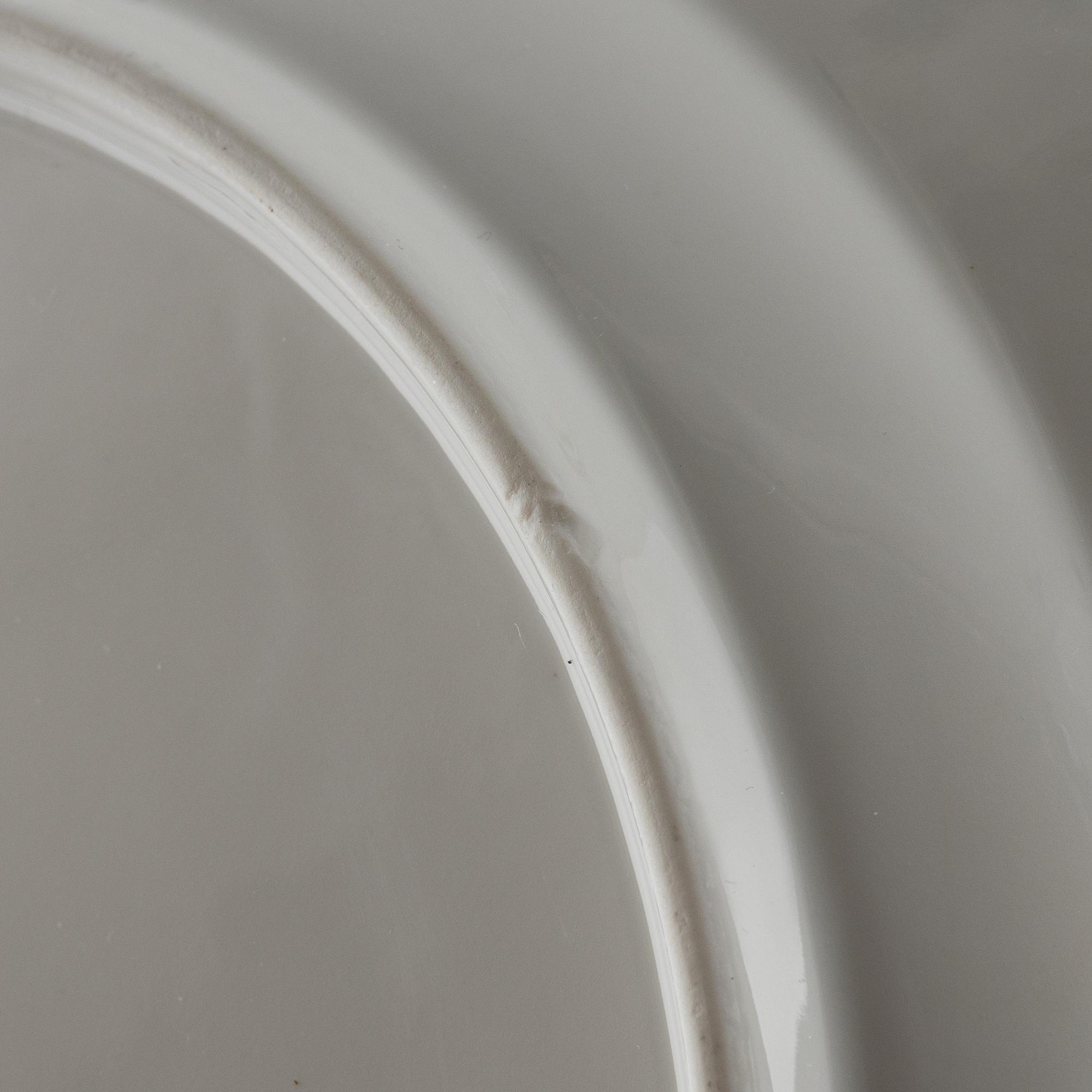 Matservis, 34 delar, porslin, "Musselmalet Halvblonde", Royal Copenhagen, Danmark.