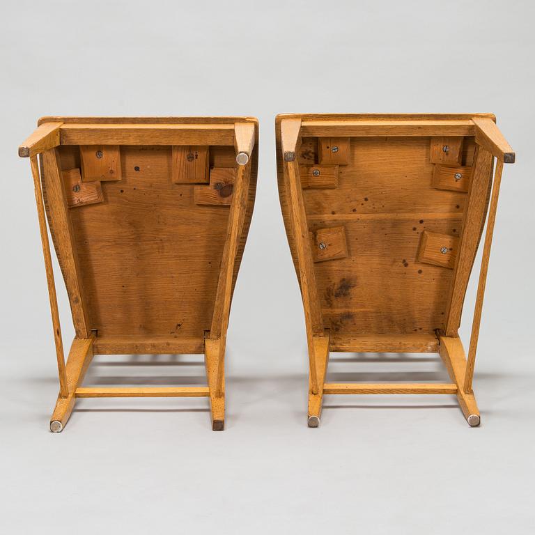 Louis Sparre, six chairs for Aktiebolaget Iris. Around 1900.