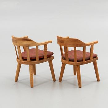 Seating group, 6 pieces, Krogenäs Möbler, Norway, second half of the 20th century.