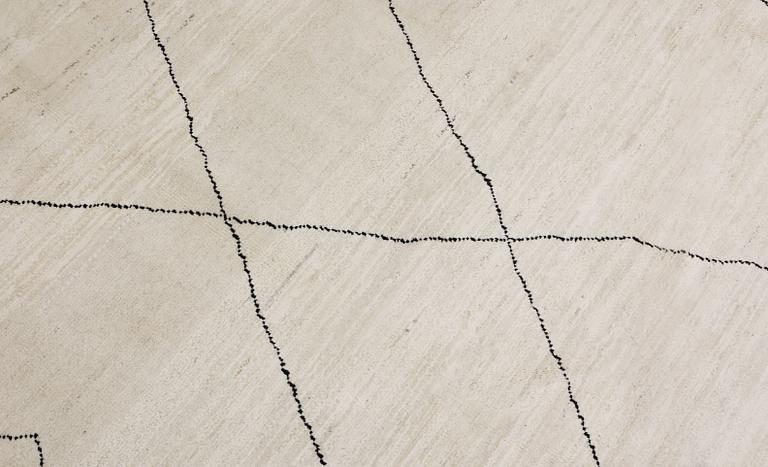 A Moroccan carpet, 293 x 200 cm.