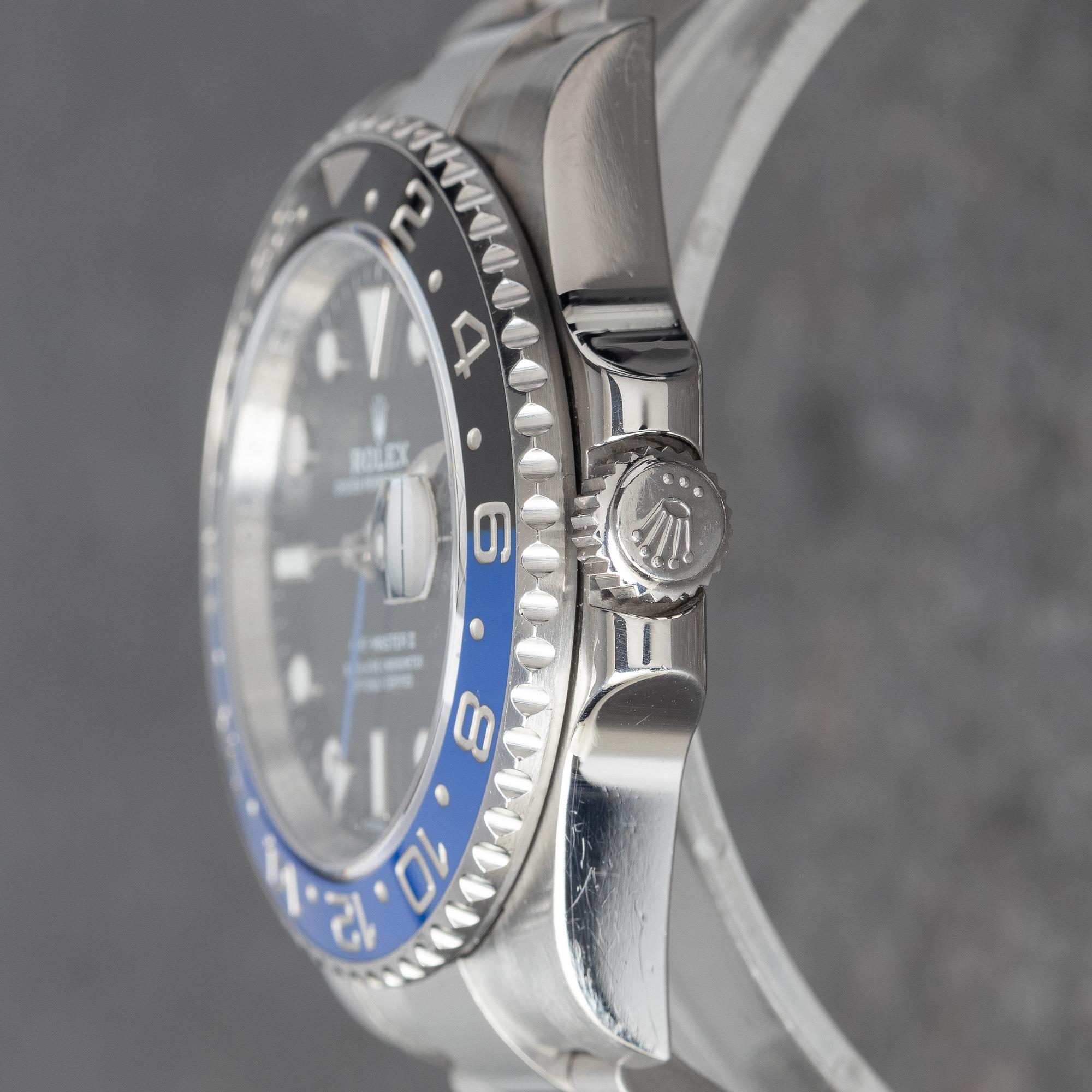 Rolex, GMT-Master II, "Batman", "Last Gen" ca 2020.