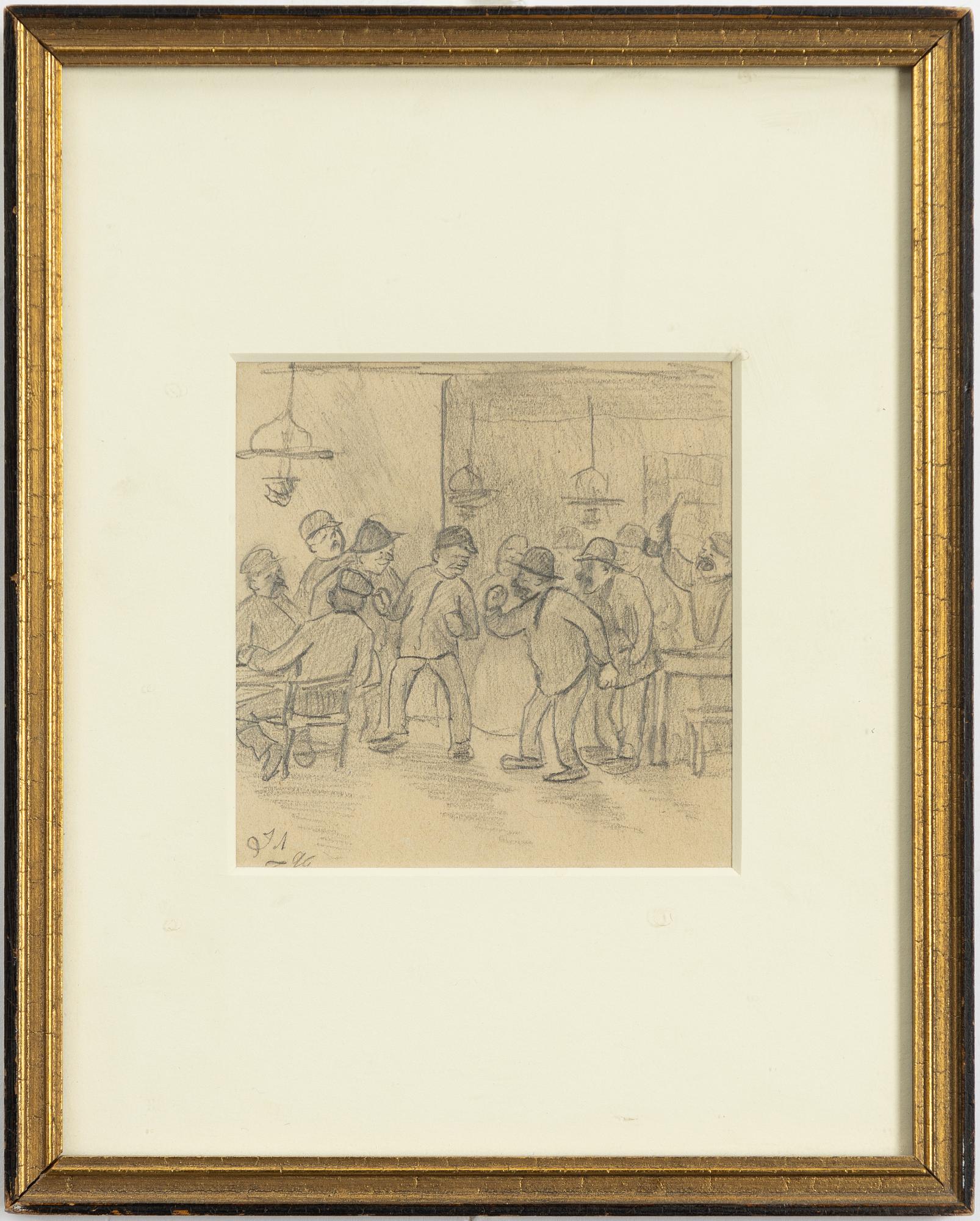 Ivar Arosenius, 'Gräl'.