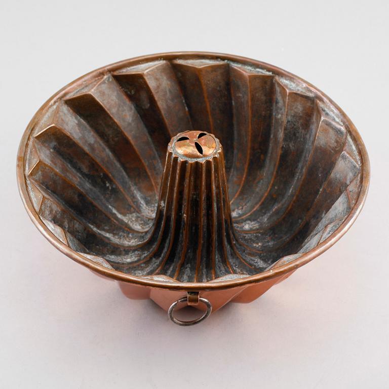 ALADÅBFORM, koppar, 1800-talets mitt.