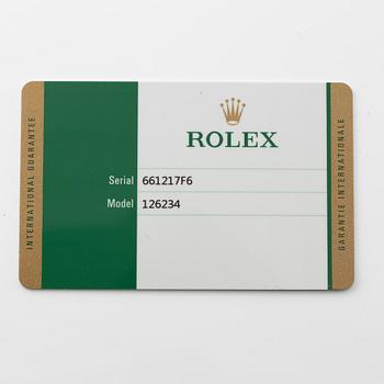 Rolex, Datejust, "Bright Black Dial", ca 2019.