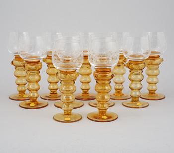 REMMARE, 11 st, glas, Theresienthal, Tyskland, 1900-talets andra hälft.