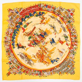 Hermès, scarf, "Cirque Molier".