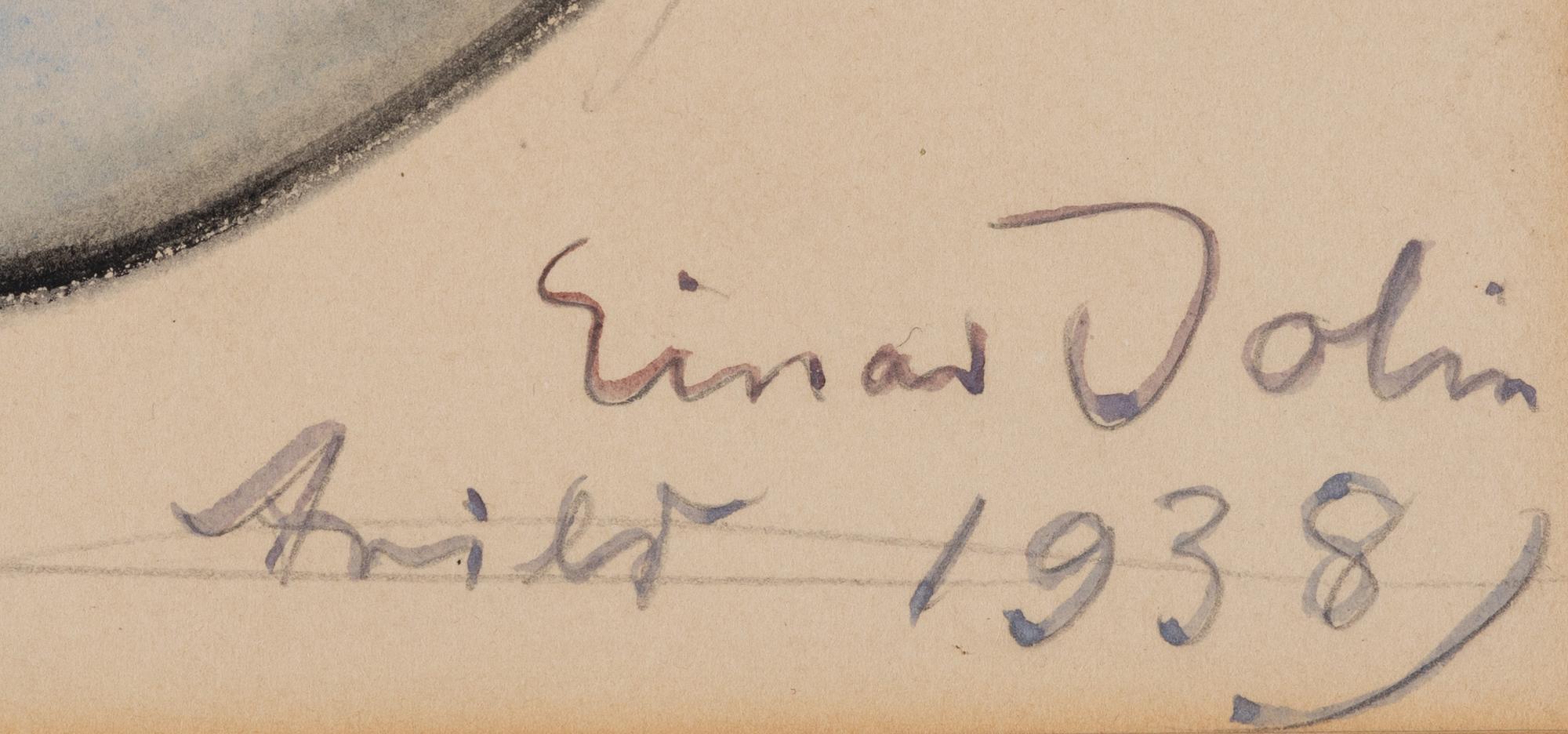 Einar Jolin, På terrassen.