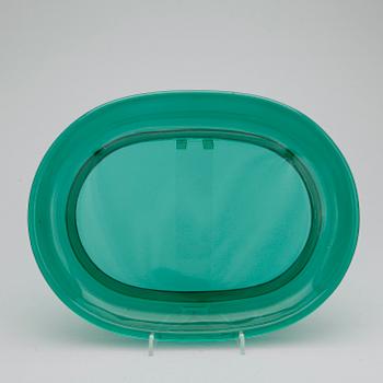 HUMMERTALLRIKAR, 15 st, grönt glas, Josef Frank, Firma Svenskt Tenn.