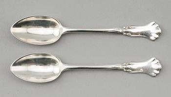 MOCKASKEDAR, 14 st, silver, K Anderson, Stockholm 1958. Vikt ca 126 gram.