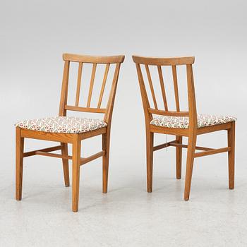 Carl Malmsten, four 'Visingsö' chairs, Karl Andersson & sons.