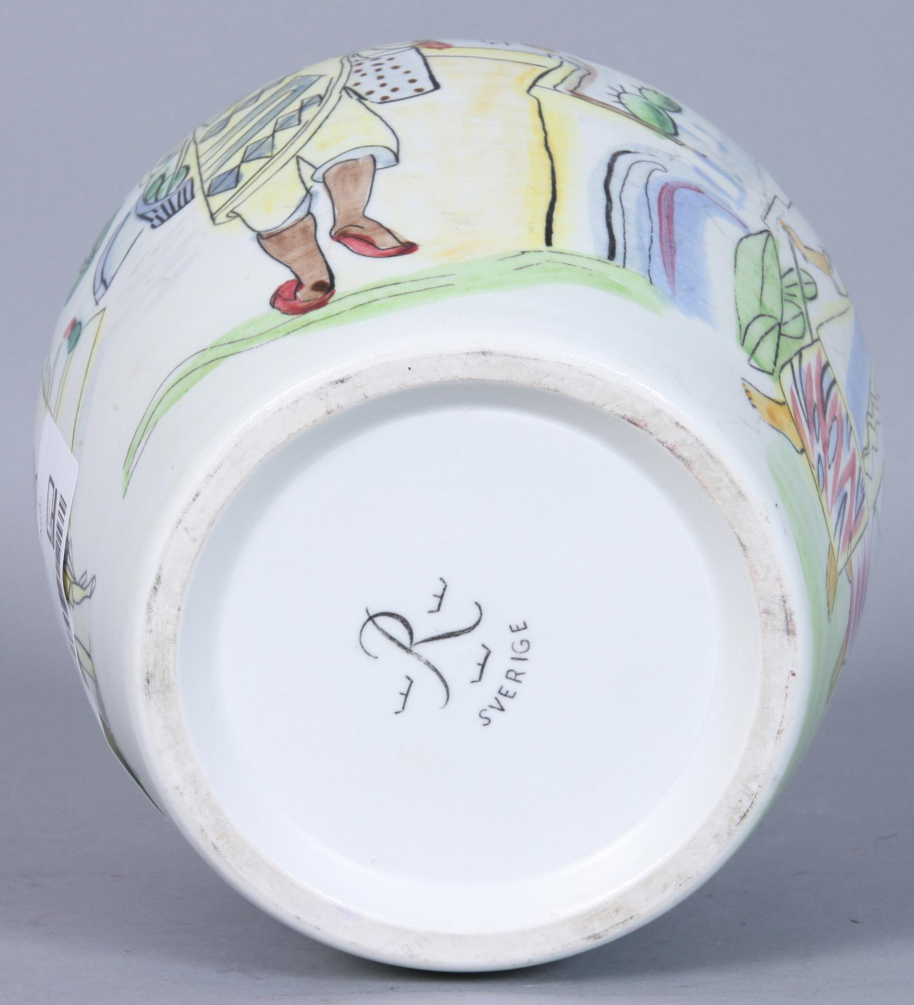 VAS, porslin, Rörstrand, 1940/1950-tal.