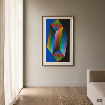 Victor Vasarely, "Torony III".