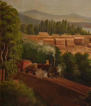 Albert Blombergsson, Korsnäs mill, Dalarna.
