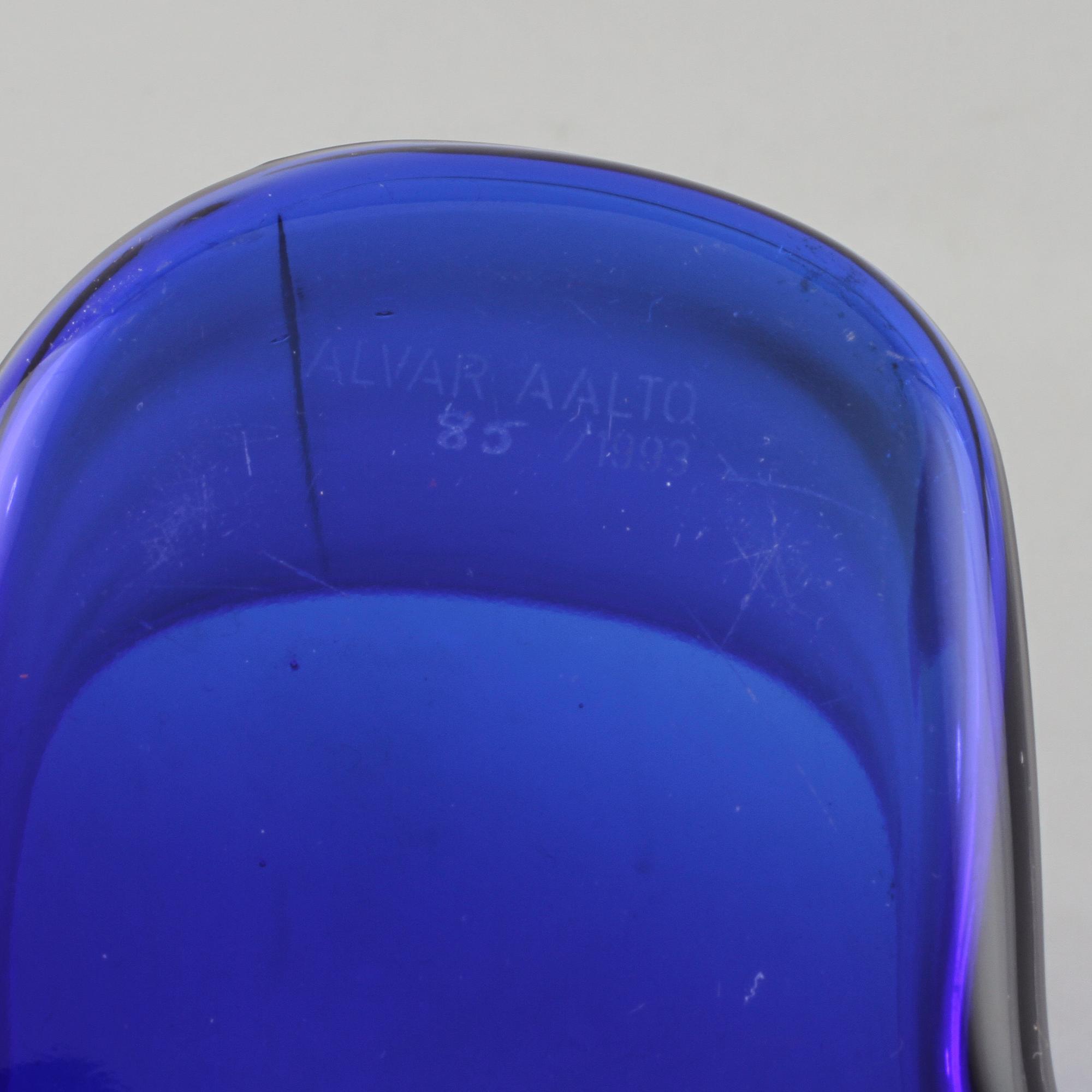 VASER, 2 st, "Savoy", Alvar Aalto, Iittala, 1900-talets andra hälft.