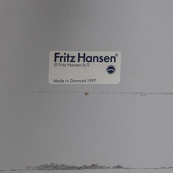 ARNE JACOBSEN, a sofa table for Fritz Hansen, Denmark, 1997.