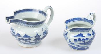 SÅSSNIPOR, 2 st, porslin, Kina.