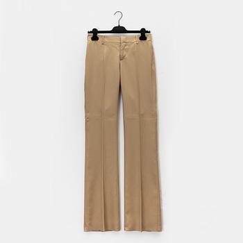 Gucci, silk pants, size 38.