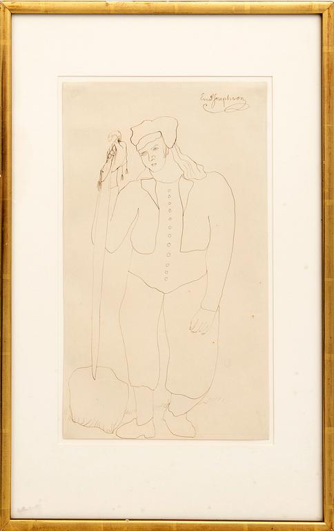 Ernst Josephson, Yngling med svärd.