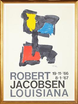 UTSTÄLLNIGNSAFFISCH, Robert Jacobsen, Louisiana, 19-11-'66 - 8-1-'67.