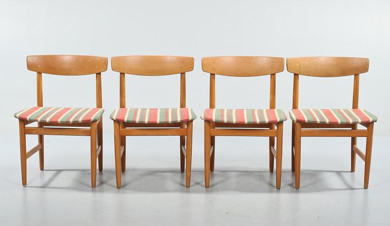 STOLAR, 4 st, "Öresund", Börge Mogensen, Karl Andersson & Söner, 1900-talets andra hälft.
