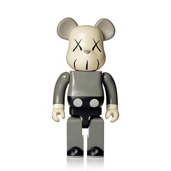 480. KAWS, 400% BE@RBRICK (Grey).