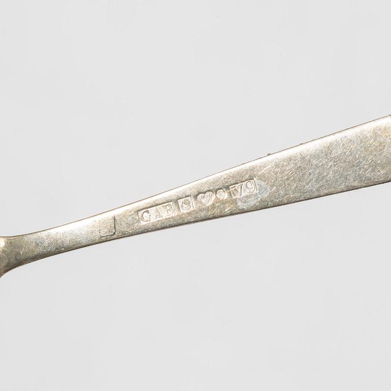 Bestick, 27 st, silver.