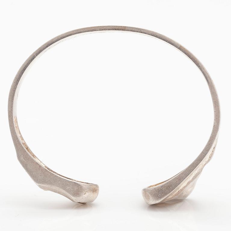 BJÖRN WECKSTRÖM, RING "Verho" och ARMBAND "Apollo", sterling silver. Lapponia 1973 och 1986.