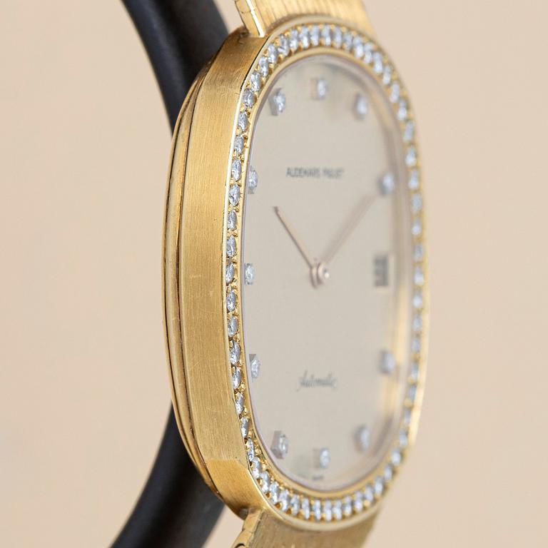 Audemars Piguet, "Diamond Dial & Diamond bezel", ca 1975.