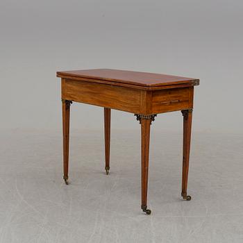 An early 19th century Gustavian table.