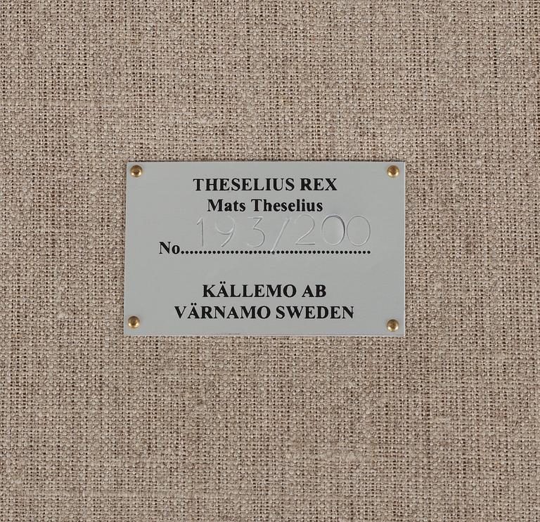 MATS THESELIUS, fåtölj, "Theselius Rex", för Källemo, Sverige efter 1995.