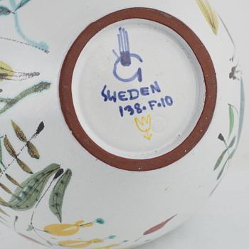 Stig Lindberg, vas, Gustavsbergs studio.
