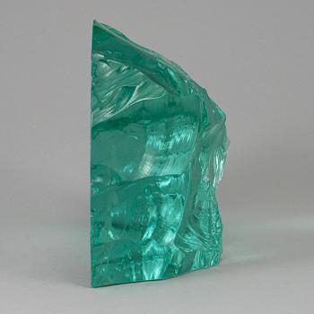 VICKE LINDSTRAND, a signed glass sculpture, Kosta.