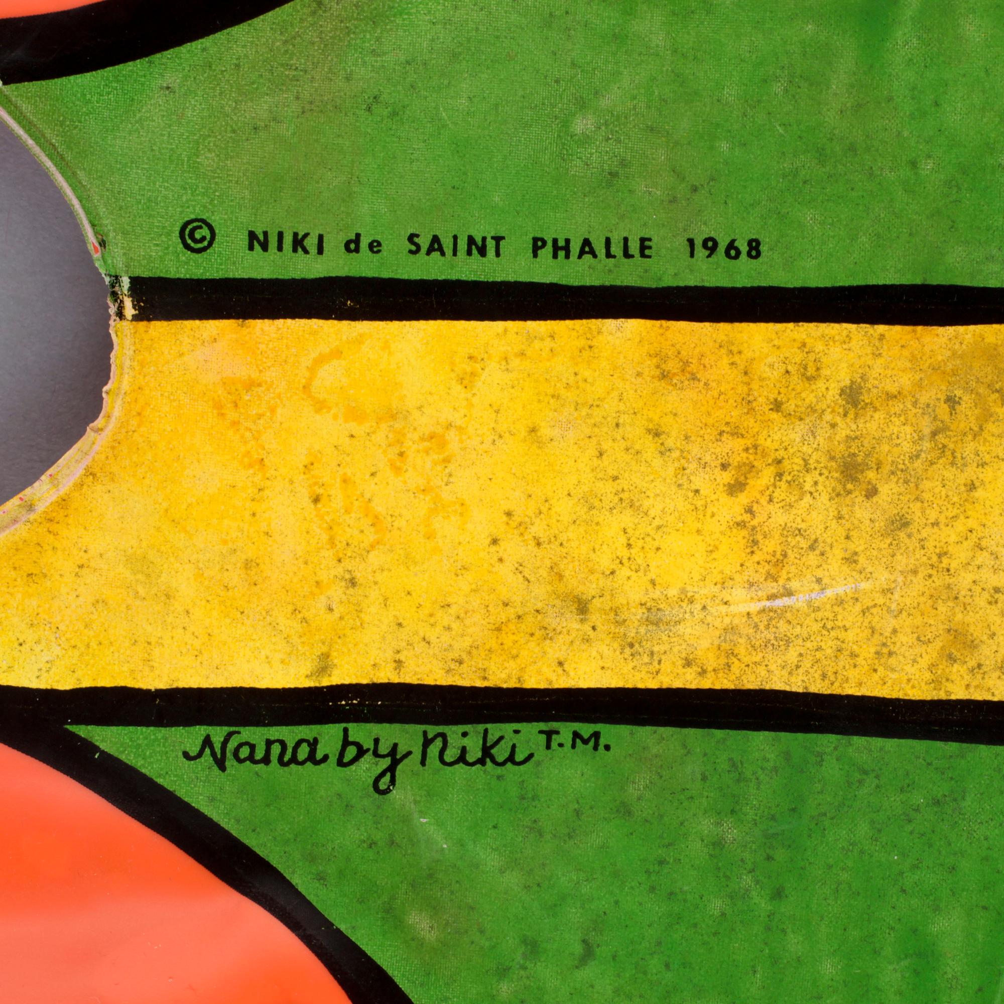 NIKI DE SAINT PHALLE, figur, plast, "Nana by Niki", formgiven 1968.