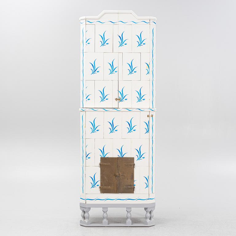 Kakelugnsskåp, 1900-talets slut.