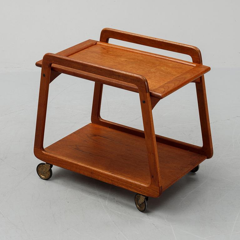 A teak drinks trolley, Sika Möbler, Denmark, 1950's/60's.