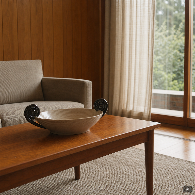 A bowl, Nyman & Nyman, Höganäs Keramik.