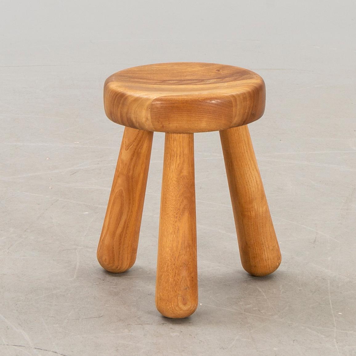 An Ingvar Hildingsson pine stool 1970s.