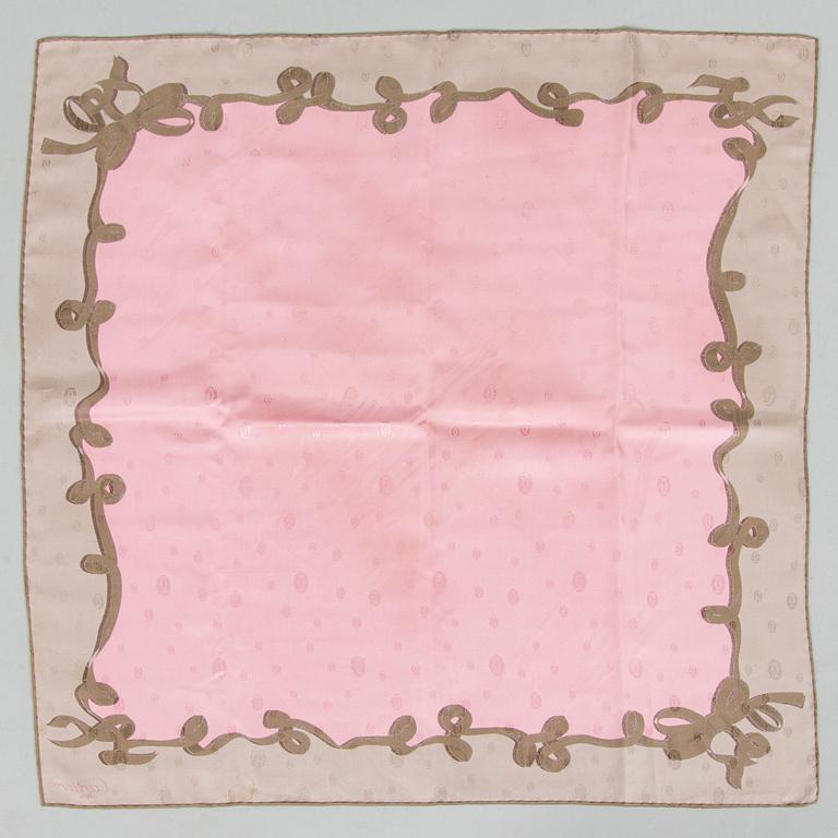 Cartier, A silk scarf.