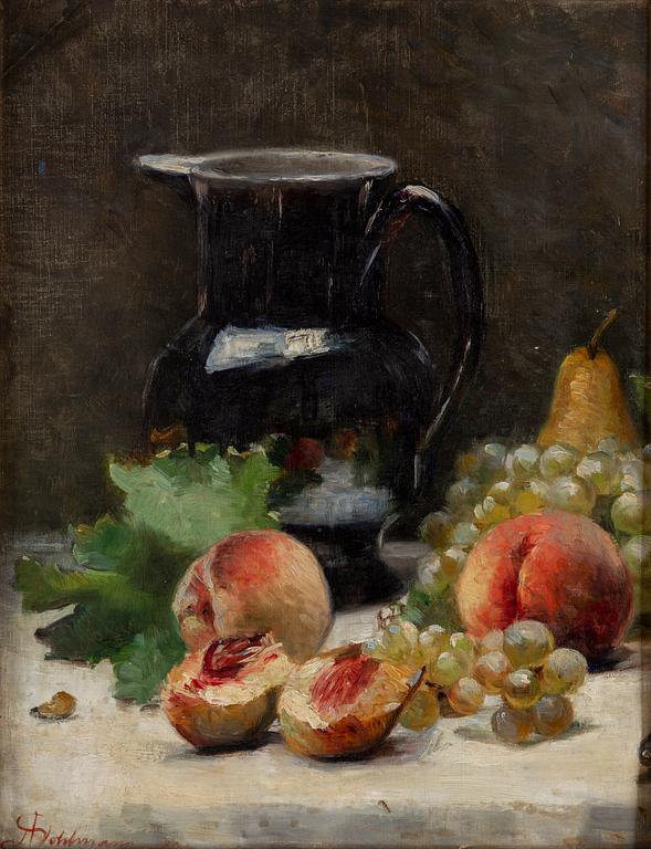 AUGUSTA DOHLMANN, oil on canvas, signed and dated -89.