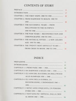 A lot of 4 books regarding watches.