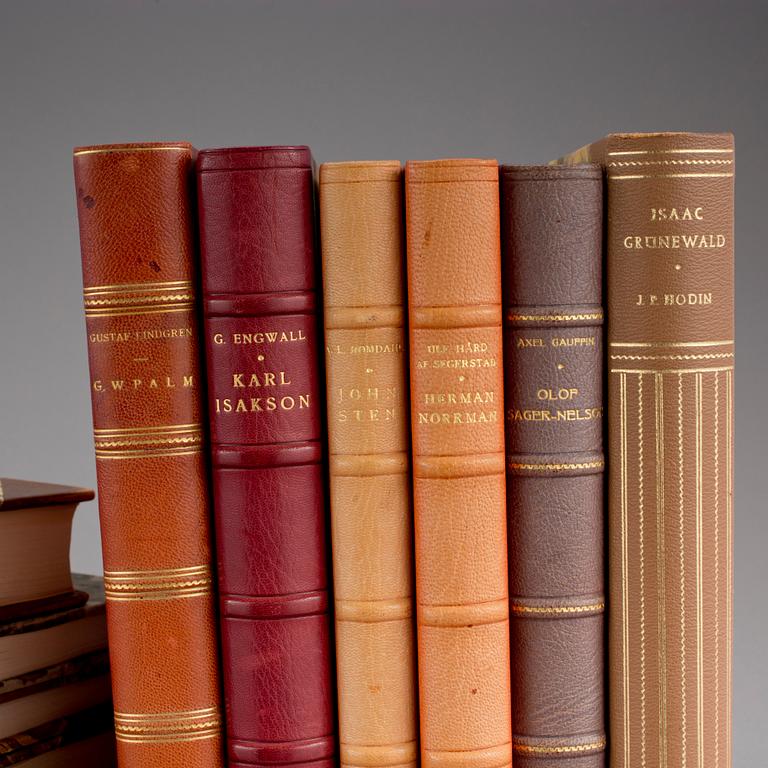 KONSTBÖCKER, 12 stycken, Svensk konst, 1900-talets första hälft.