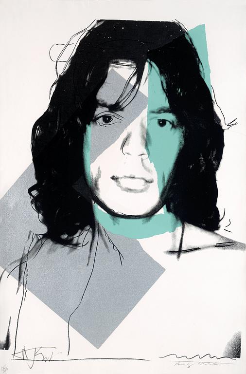 Andy Warhol, "Mick Jagger".