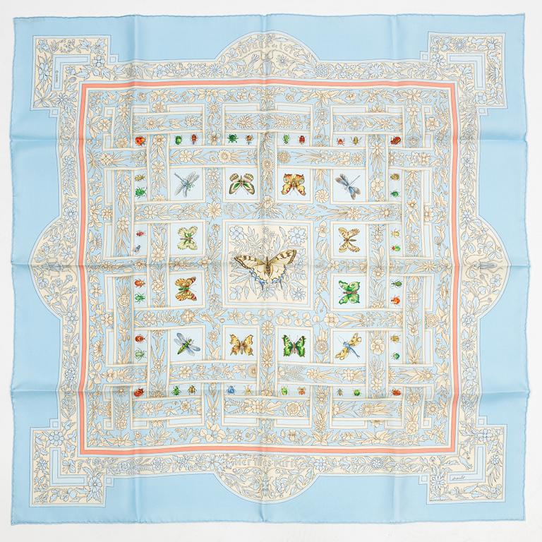 Hermès, a silk scarf 'Joyaux de l'Été'.