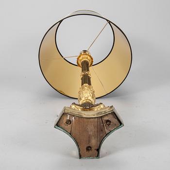 BORDSLAMPA, empire 1800-talets början.
