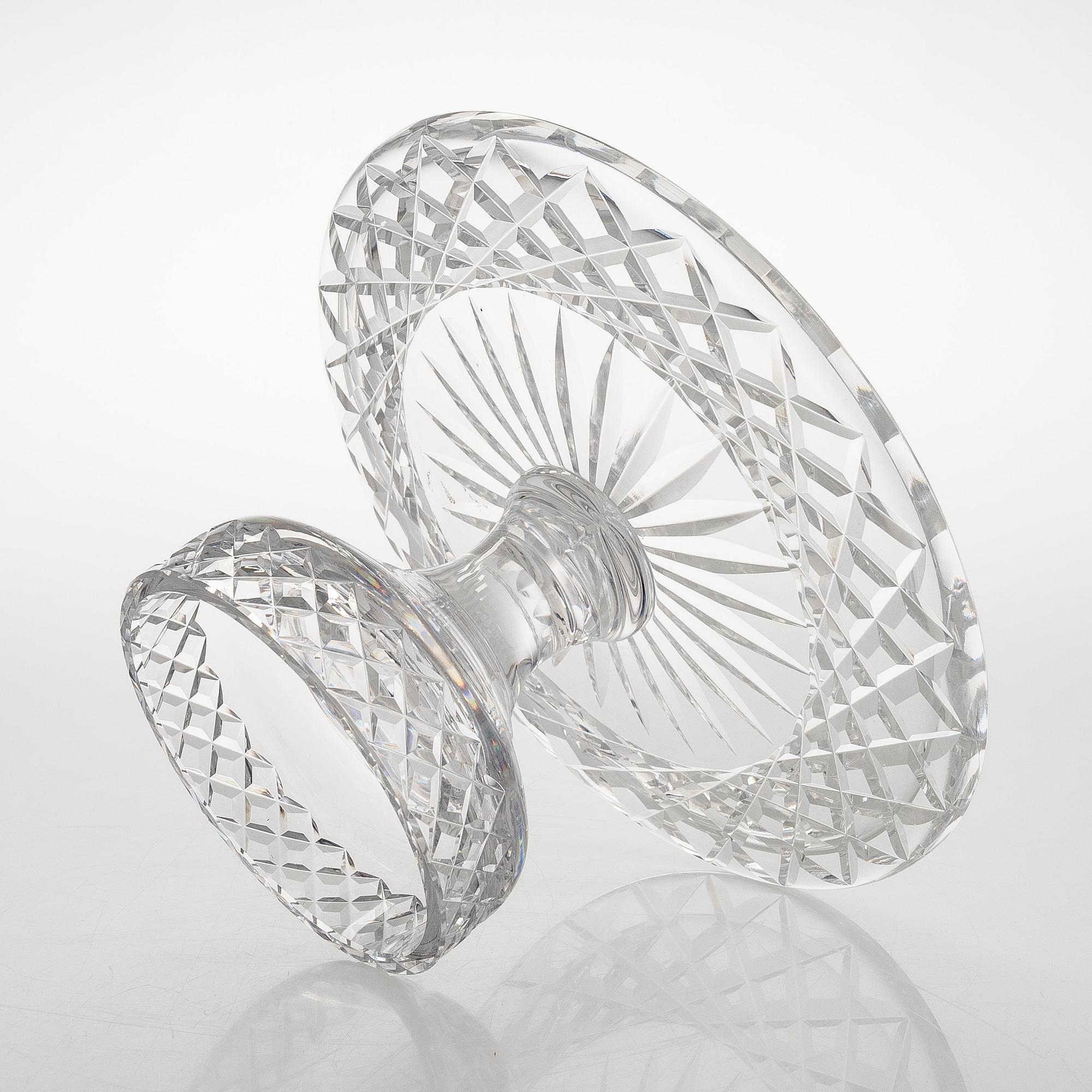 Glass set, crystal, Waterford 1960s/1970s.