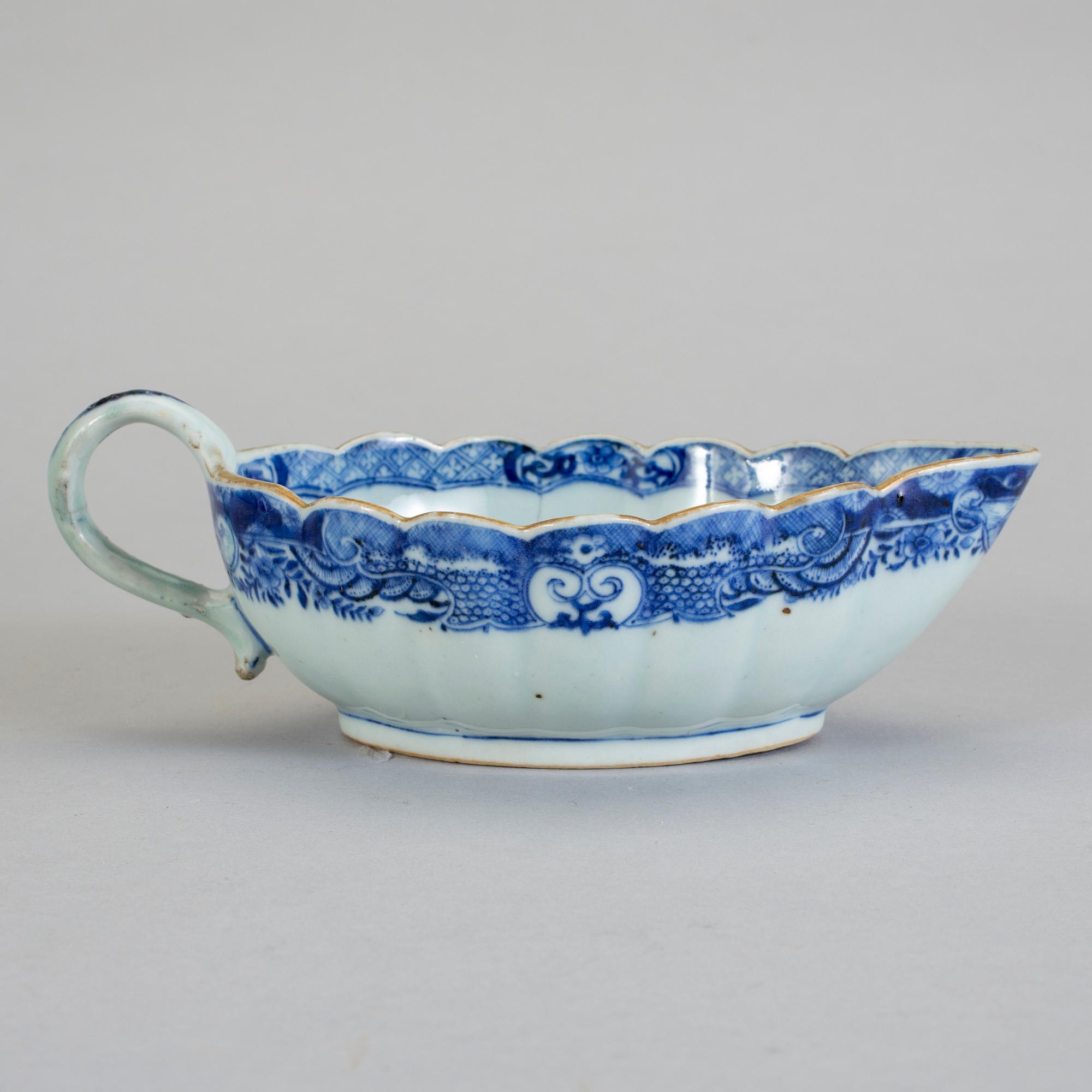 SÅSSNIPA, porslin, Kina, Qingdynastin, 1700-tal.